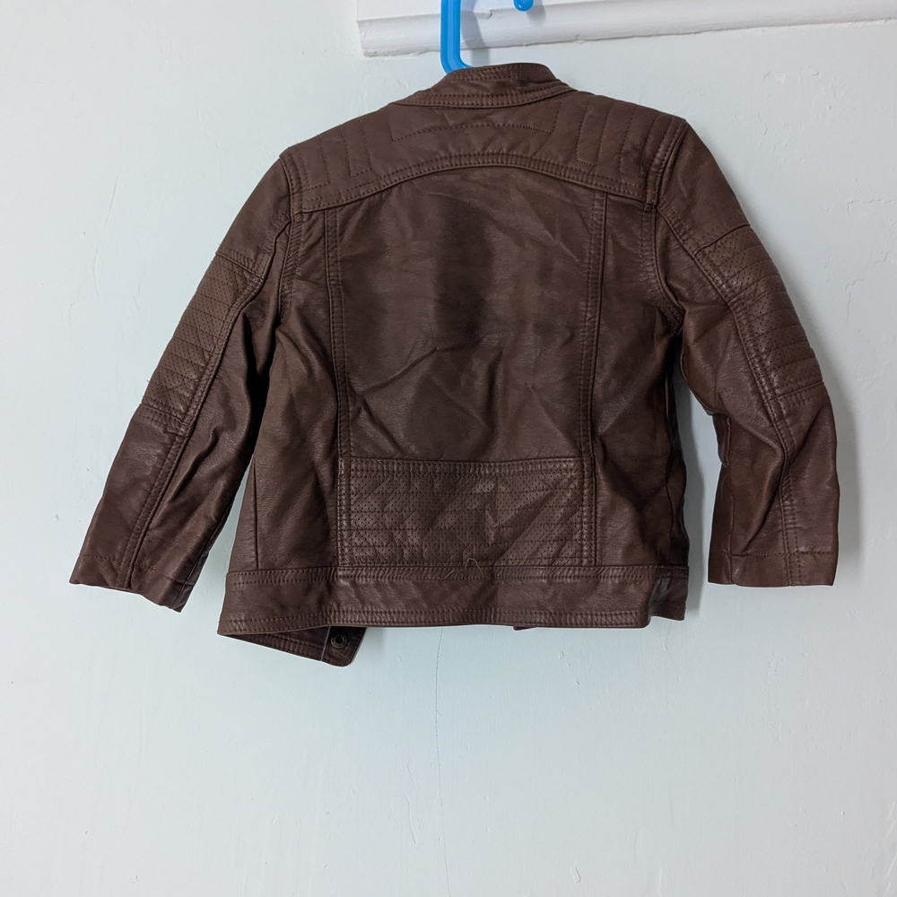 Brown Kids Jacket - Picture 5 of 6